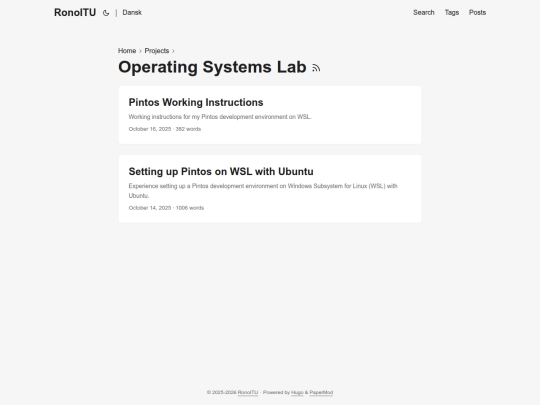 projects/oslab screenshot