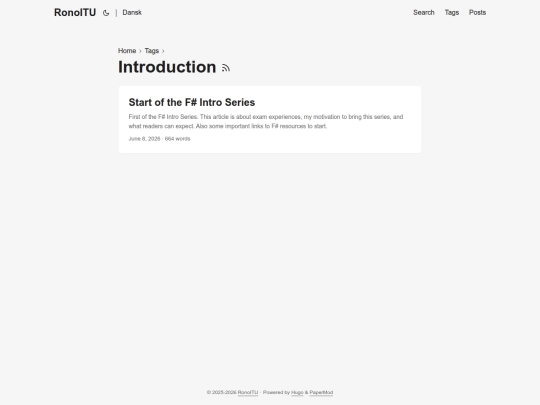 tags/introduction screenshot
