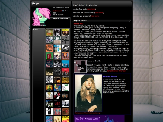 myspace screenshot