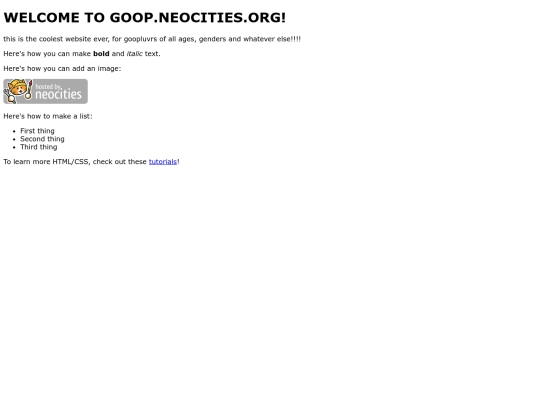 index screenshot