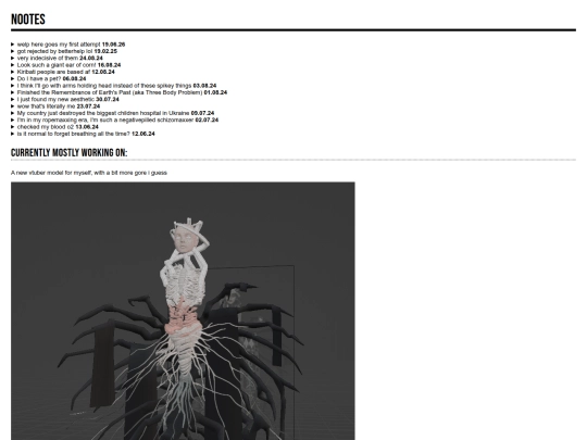 notes screenshot