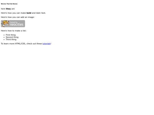 index screenshot