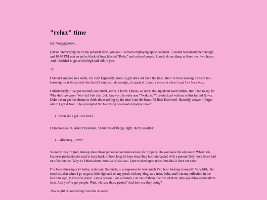 posts/relaxtime screenshot