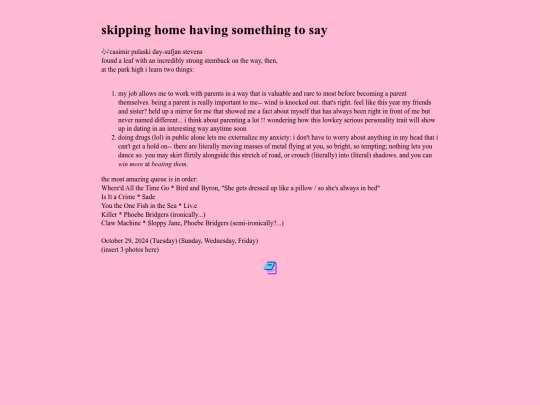 posts/skippinghomehavingsomethingtosay screenshot