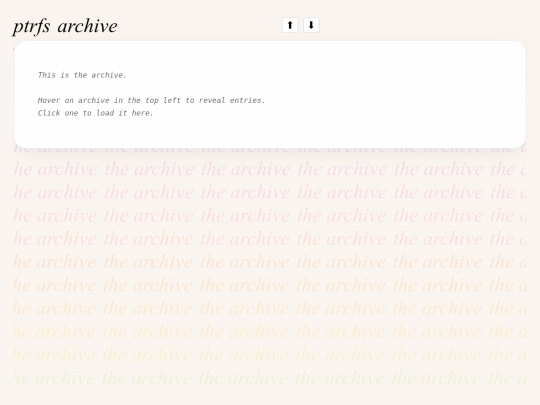 archive screenshot