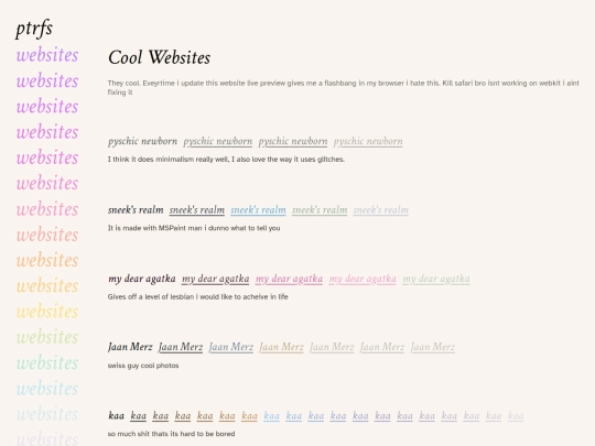 websites screenshot