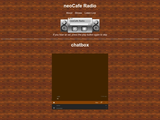 nc/live screenshot