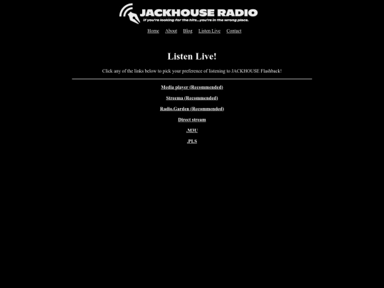 radio/flashbackstreams screenshot