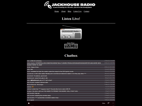 radio/player screenshot