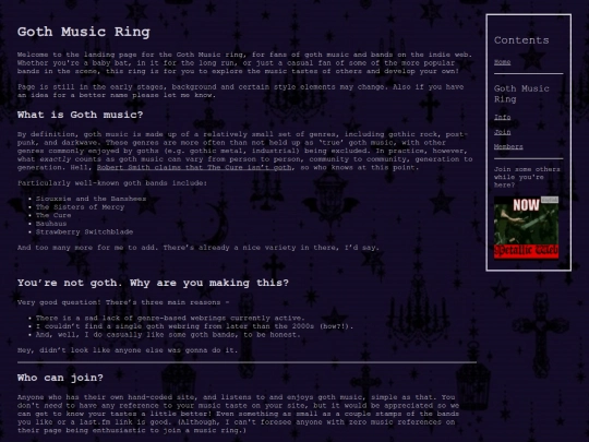 gothmusic screenshot