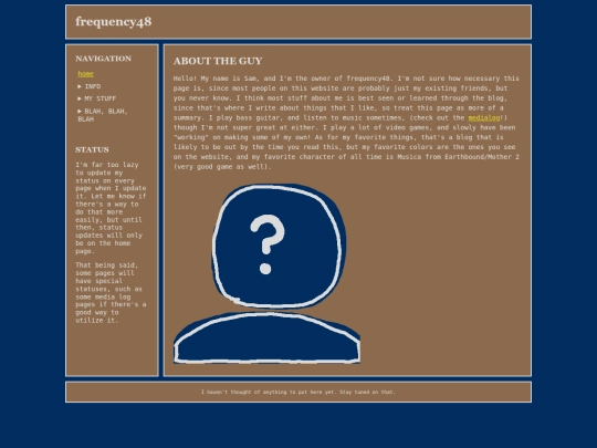 about-me screenshot