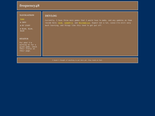devlog screenshot