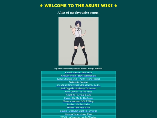 Music screenshot