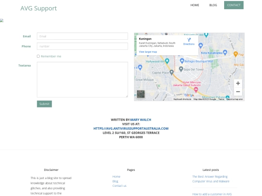 contact screenshot