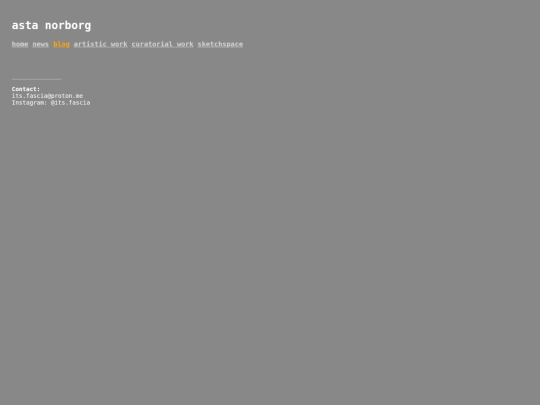 blog screenshot