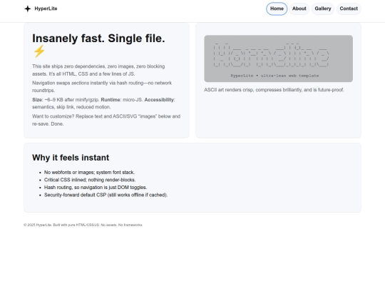 fastwebsite screenshot