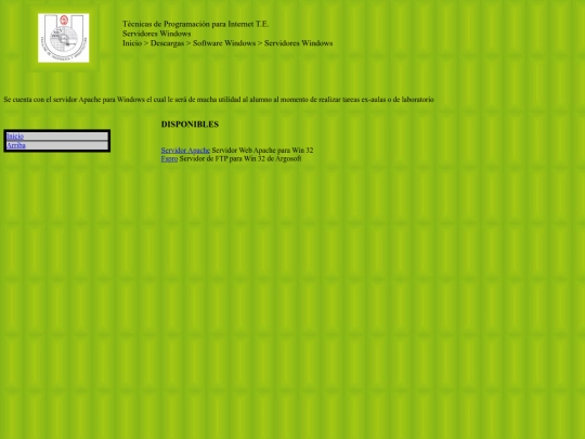 descargas/windows/servidores/winserv screenshot