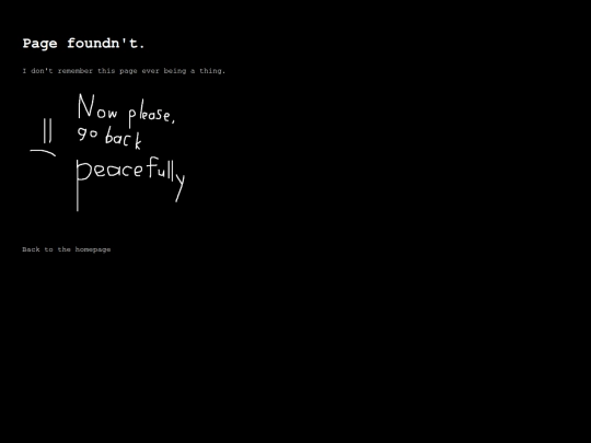 not_found screenshot