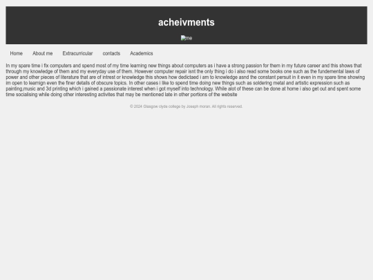 achievments screenshot