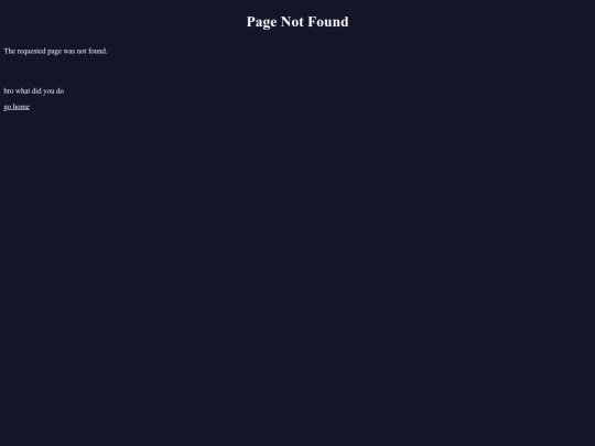not_found screenshot