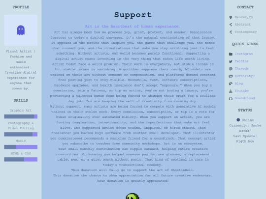 GhostinhellSupport screenshot