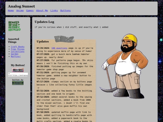 updates screenshot