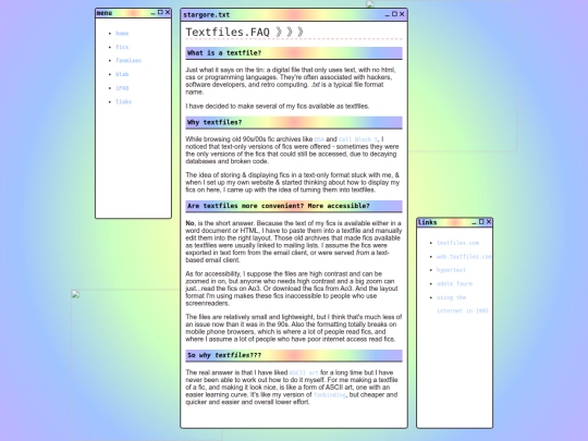 textfiles screenshot