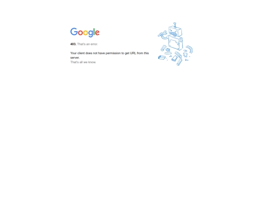 google/403 screenshot