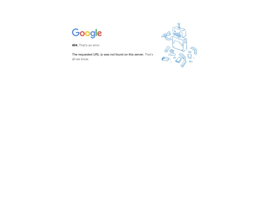google/404 screenshot