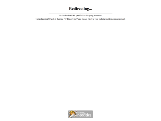 redirect screenshot