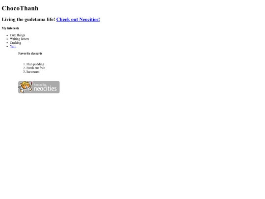 index screenshot
