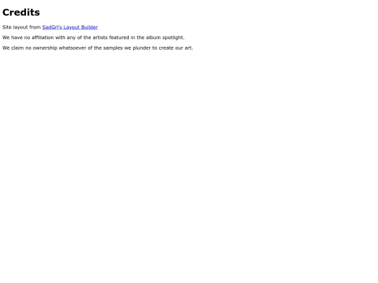 credits screenshot