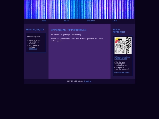 live screenshot