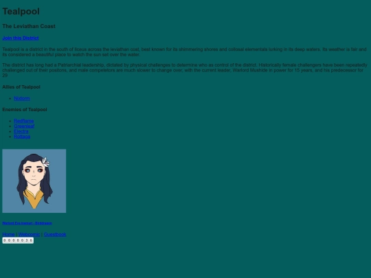 Districts/Tealpool screenshot