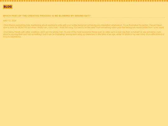 blog screenshot