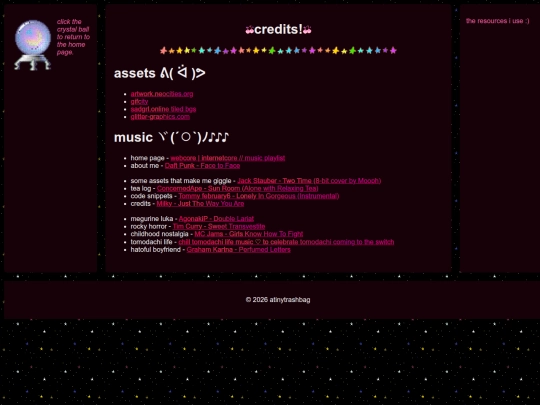 credits screenshot