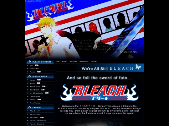 shrines/bleach screenshot