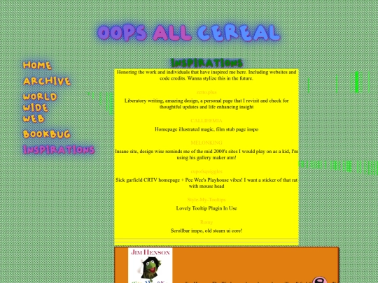 inspirations screenshot