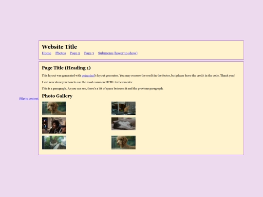 photos screenshot
