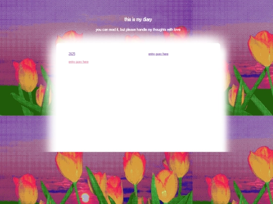 diary screenshot