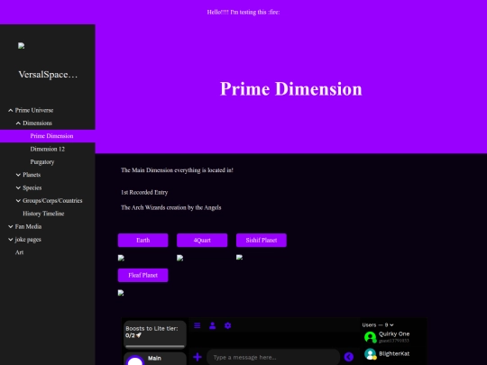 Home Pages/Prime Dimension screenshot