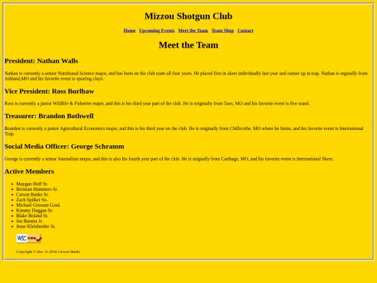 pilot site/Meet_the_team screenshot