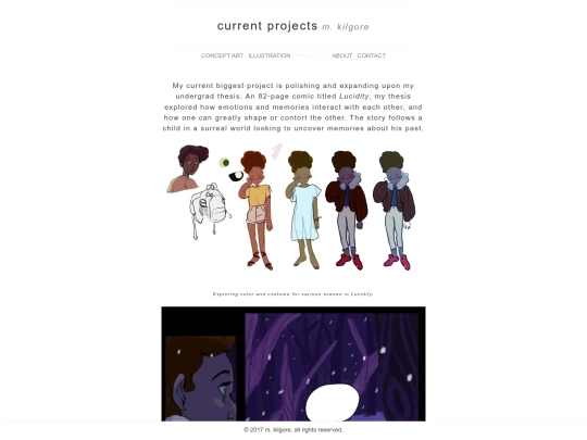 projects screenshot