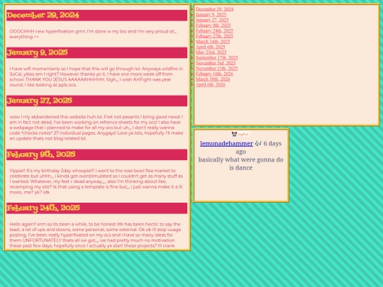 blog screenshot