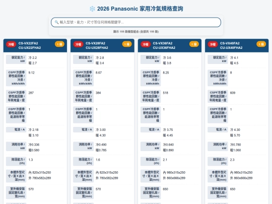 panasonic/panasonic_ac_2026 screenshot