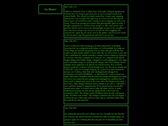 blog screenshot
