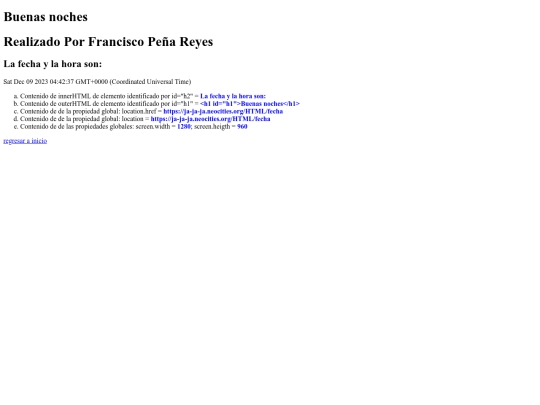 HTML/fecha screenshot