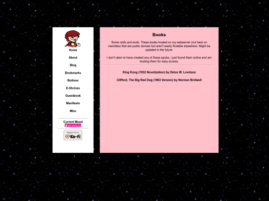 books screenshot