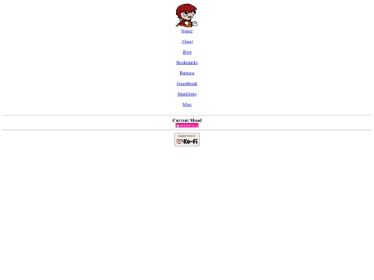 menu screenshot