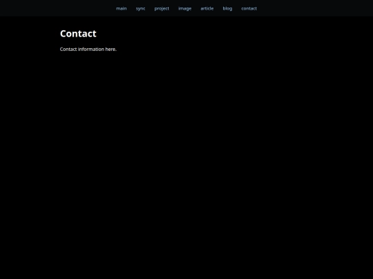contact screenshot